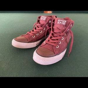 All star high top converse shoes
